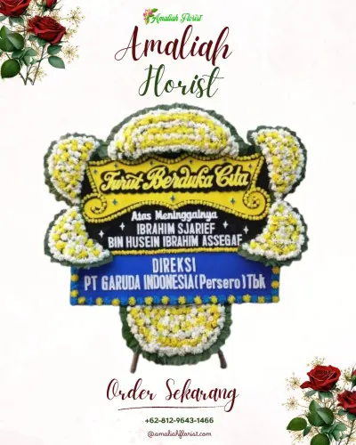 Papan Bunga Duka di Sekarsari